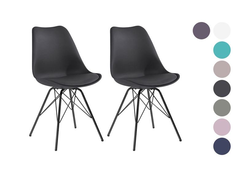 Ga naar volledige schermweergave: Homexperts Set van 2 stoelen - afbeelding 1