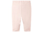 Roze leggings voor baby's.