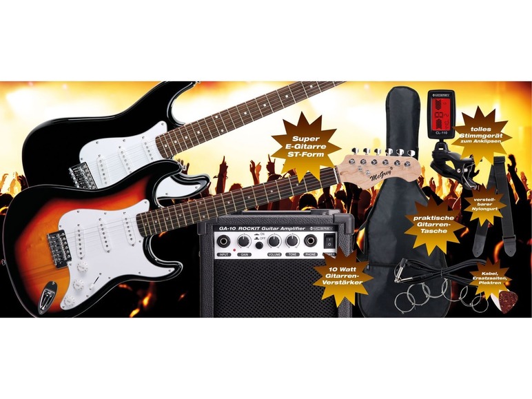 Ga naar volledige schermweergave: McGrey Elektrische gitaarset - afbeelding 6