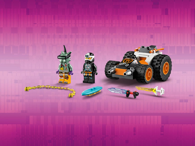Ga naar volledige schermweergave: LEGO® NINJAGO Speelset Cole's Speeder Car (71706) - afbeelding 6