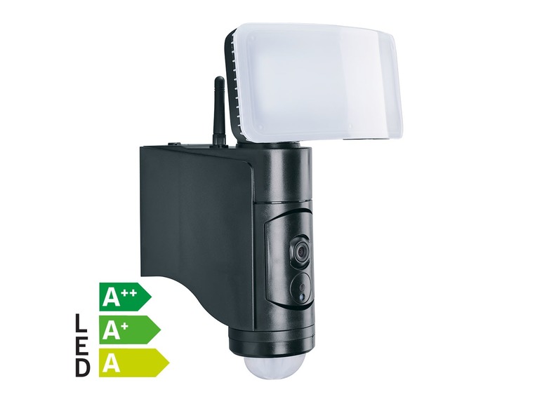 Ga naar volledige schermweergave: WIFI-buitencamera met LED-lamp - afbeelding 1