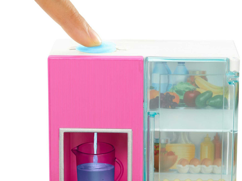 Ga naar volledige schermweergave: Barbie Keuken- & koelkastset - afbeelding 5