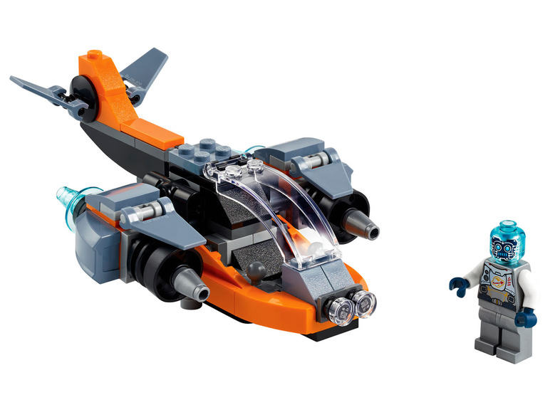 Ga naar volledige schermweergave: LEGO® Creator Cyberdrone (31111) - afbeelding 3