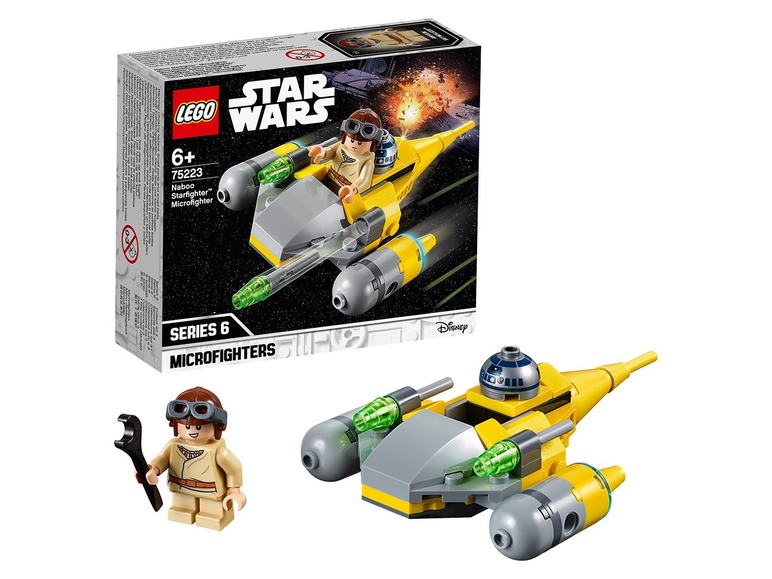 Ga naar volledige schermweergave: LEGO® Star Wars Star Wars™ Naboo Starfighter Microfighter - afbeelding 4