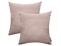 Twee lichtroze kussens van Magma.