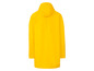 Gele regenjas met capuchon