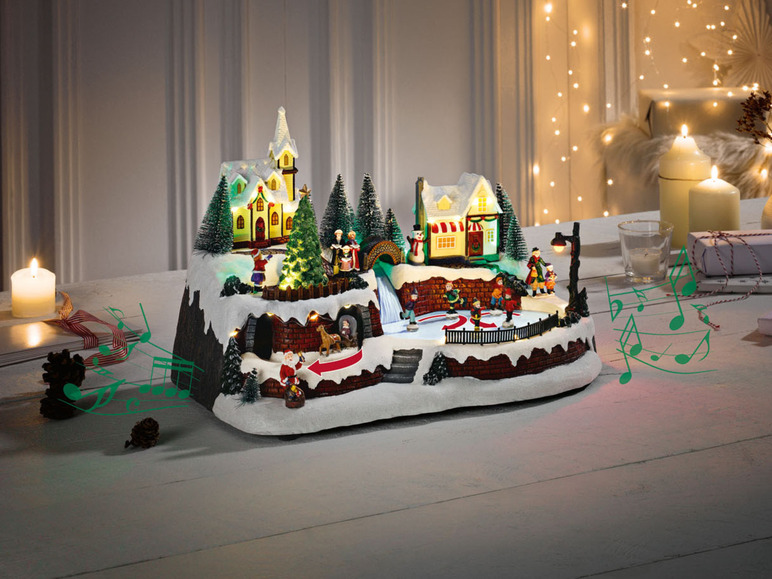 Ga naar volledige schermweergave: LIVARNO home LED-kerstdorp - afbeelding 5