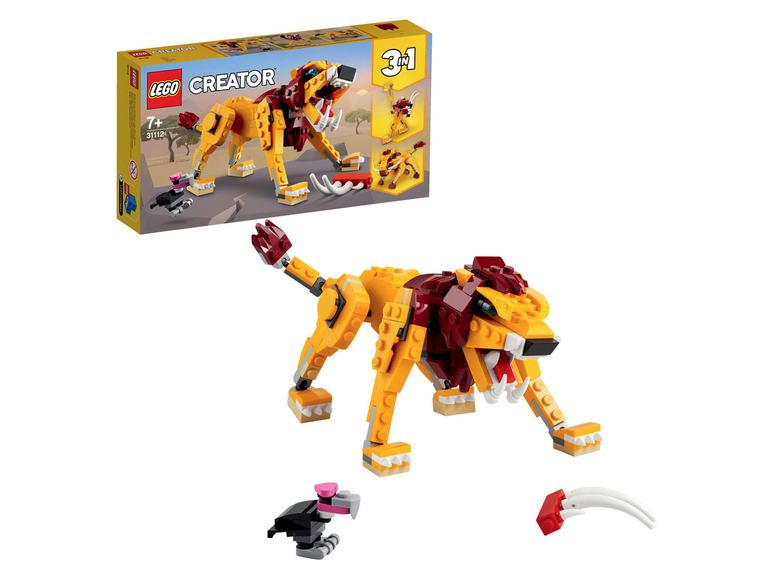 Ga naar volledige schermweergave: LEGO® Creator Speelset wilde leeuw (31112) - afbeelding 5