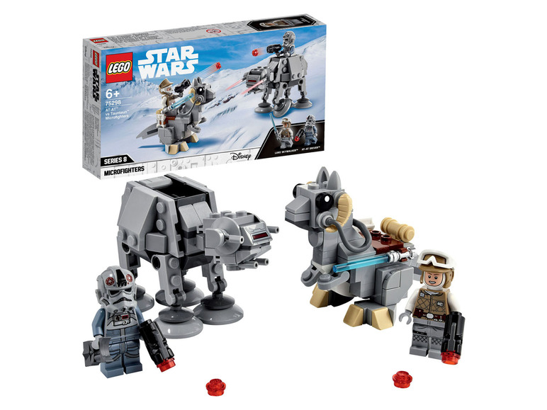Ga naar volledige schermweergave: LEGO® Star Wars AT-AT™ vs Tauntaun™ Microfighters - afbeelding 4