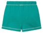 Turquoise shorts met elastische tailleband
