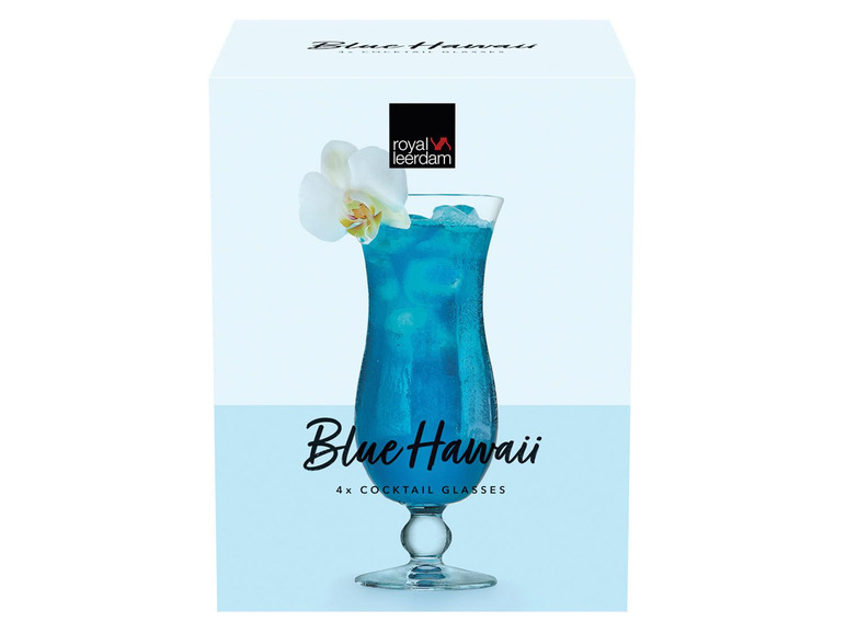 Royal Leerdam Blue Hawaii cocktailglazen