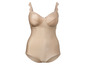 Beige body met ingebouwde beha.