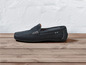 Donkerblauwe heren loafers