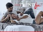 Een stel in bed, reclame voor Badenia Trendline matrassen.