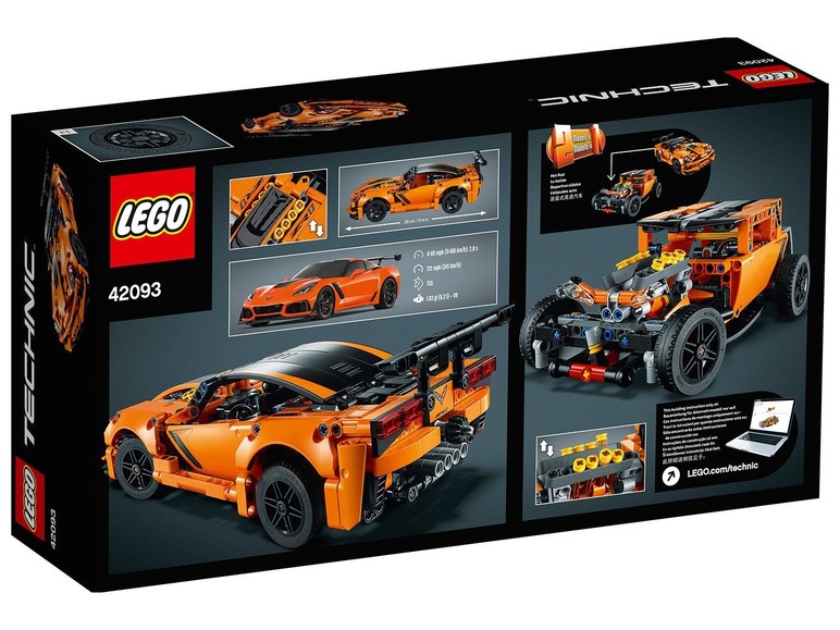Ga naar volledige schermweergave: LEGO® Technic Chevrolet Corvette ZR1 - afbeelding 3