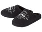 Zwarte pantoffels met 'Grandlifter' print
