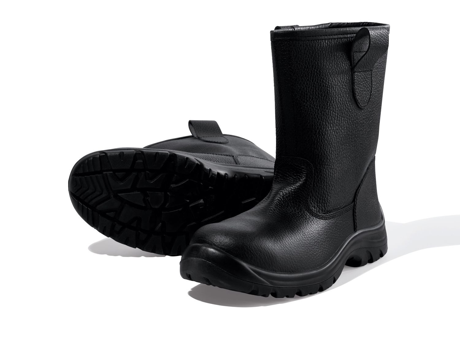 POWERFIX® Gevoerde, leren veiligheidslaarzen S3 | LIDL