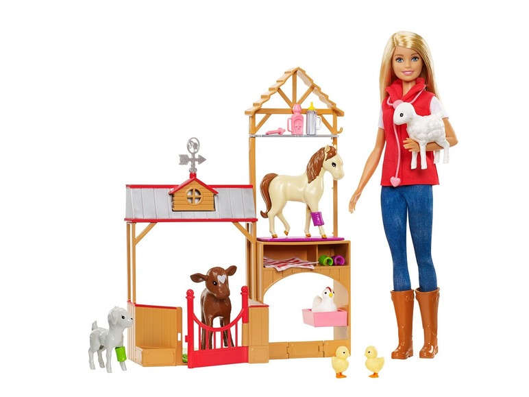 Ga naar volledige schermweergave: Barbie Plezier op de boerderij - afbeelding 1