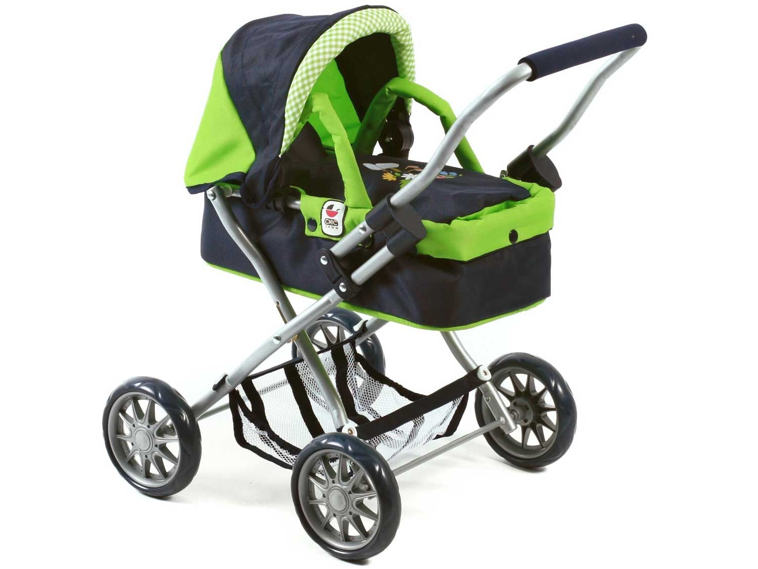 Bayer Chic 2000 - Puppenwagen Smarty, Kleiner Puppenwagen Für Kinder Ab 2 Jahren Sternchen Navy 555 51