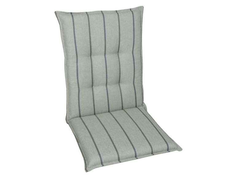 GO-DE Textil Tuinstoelkussens (Taupe, Stoelkussens voor stoelen met een normale rugleuning)