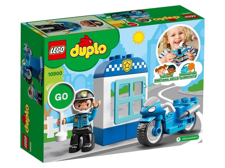 Ga naar volledige schermweergave: LEGO® DUPLO® Politiemotor - afbeelding 3