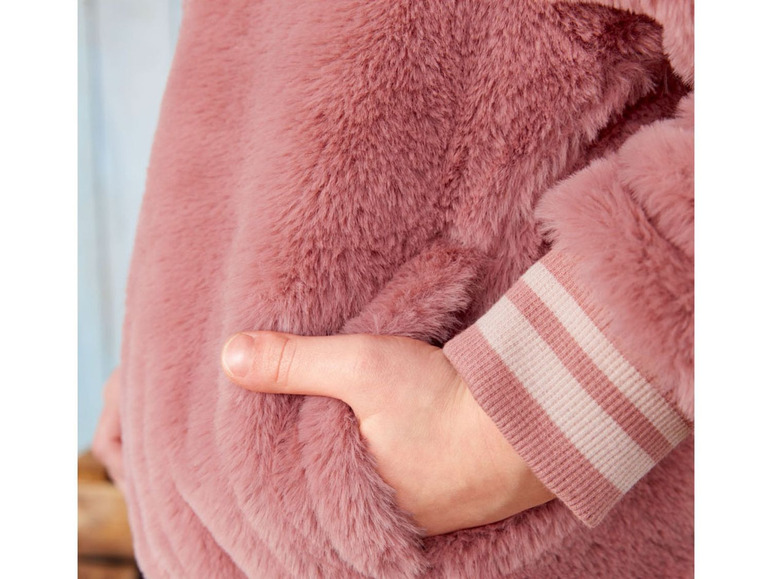 Ga naar volledige schermweergave: lupilu Pluchen jas voor meisjes, polyester - afbeelding 8