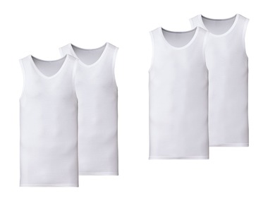 LIVERGY® 2 heren onderhemden