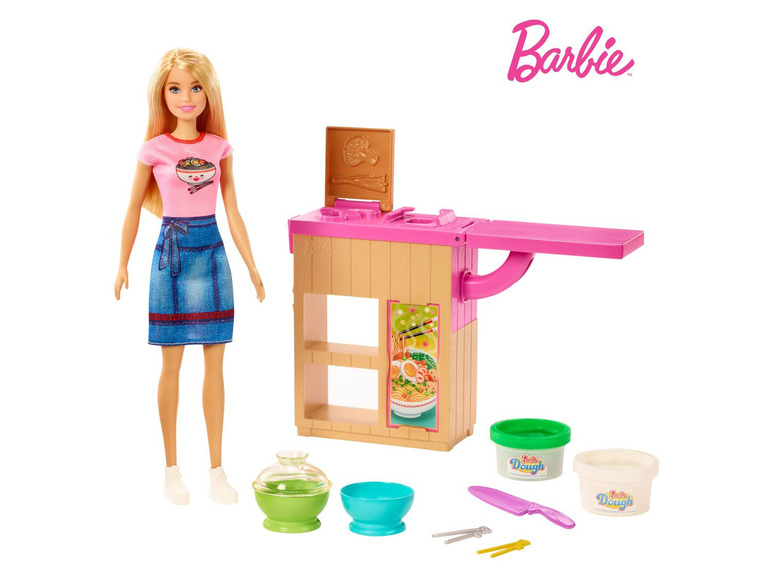 Ga naar volledige schermweergave: Barbie Pasta speelset - afbeelding 1