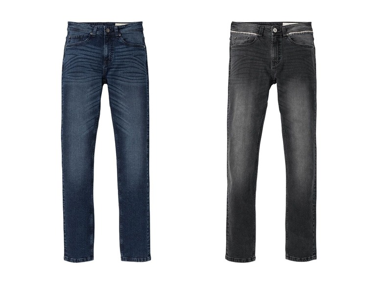 Ga naar volledige schermweergave: LIVERGY Heren jeans slim fit - afbeelding 1