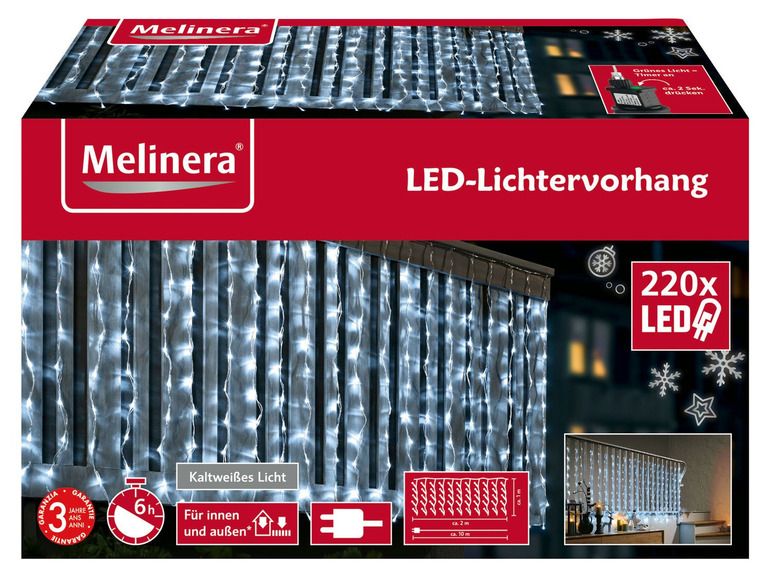 Ga naar volledige schermweergave: Melinera LED-lichtgrodijn 2 x 1 m - afbeelding 7