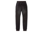 Zwarte jeans met elastische tailleband.