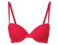 Rode bh met kanten details.