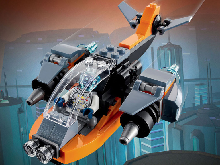 Ga naar volledige schermweergave: LEGO® Creator Cyberdrone (31111) - afbeelding 5