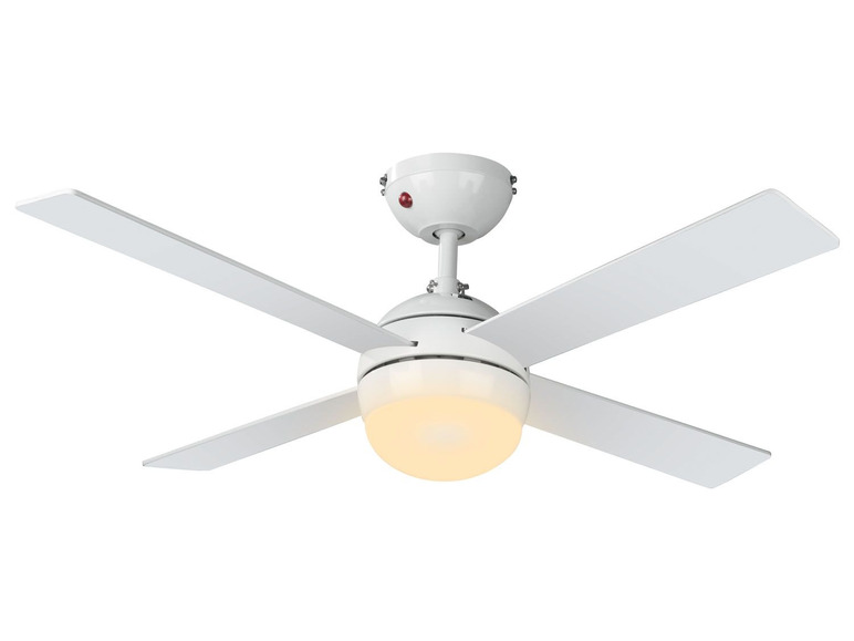 Ga naar volledige schermweergave: Livarno Home Ventilator met LED-plafondlamp - afbeelding 1