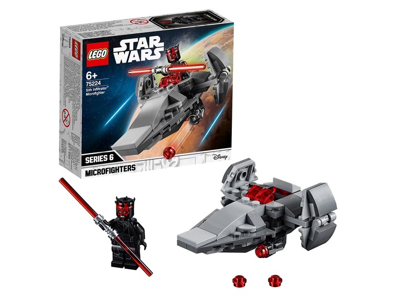 Ga naar volledige schermweergave: LEGO Star Wars™ Sith Infiltrator Microfighter - afbeelding 4