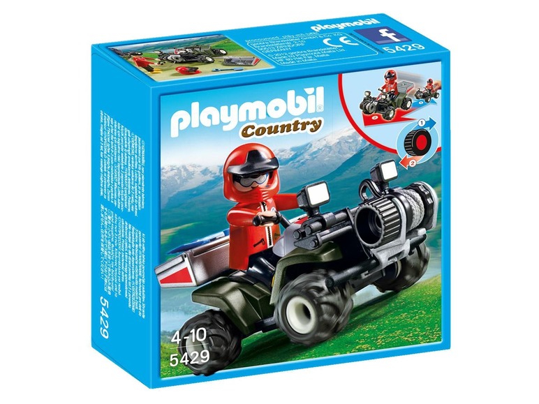 Ga naar volledige schermweergave: Playmobil Berg Quad - afbeelding 1