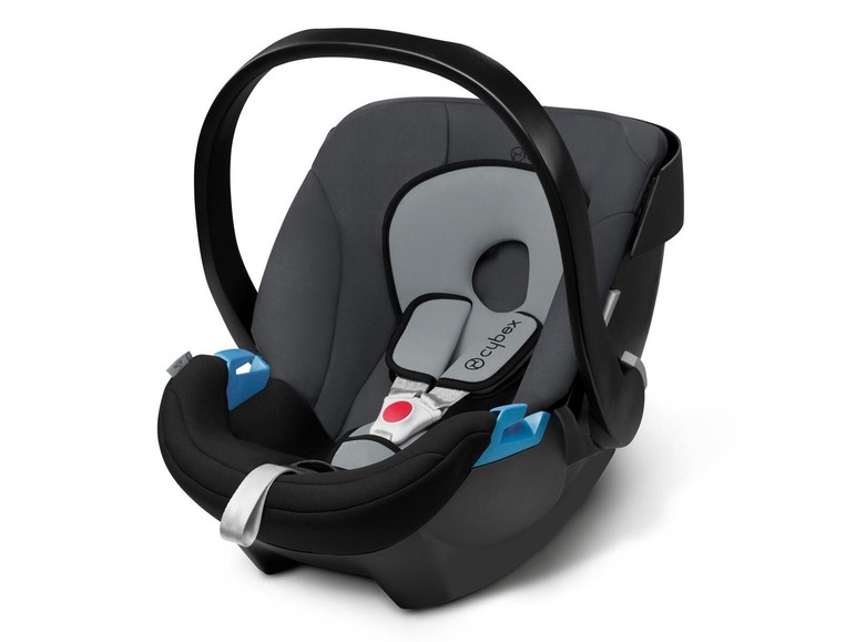 Zwarte Cybex baby autostoel.