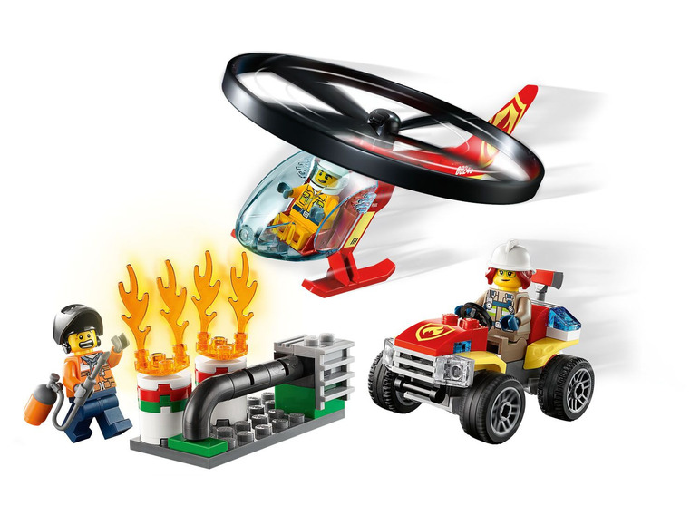 Ga naar volledige schermweergave: LEGO® City LEGO® Brandweerhelikopter - afbeelding 3