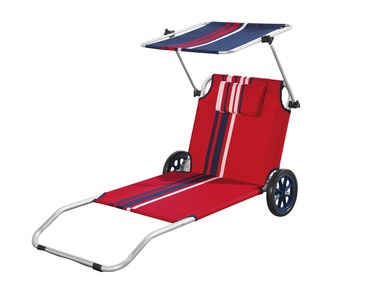 CRIVIT Strandstoel rood