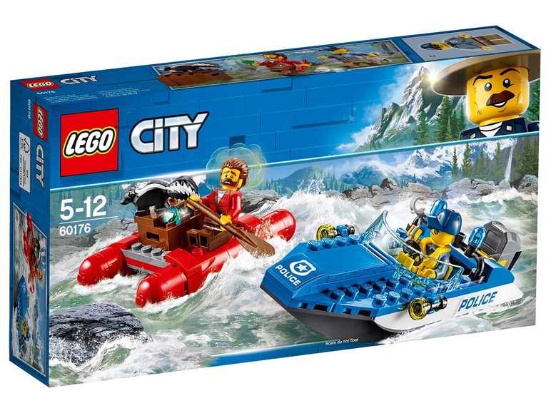 Ga naar volledige schermweergave: LEGO® City Speelset wilde rivierontsnapping - afbeelding 1