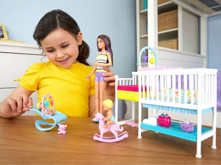 Ga naar volledige schermweergave: Barbie Babysitter speelset - afbeelding 2