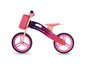 Roze kinderfiets met sterrendesign van Kinderkraft.