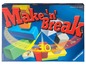 De doos van het Ravensburger bordspel Make 'n Break met kleurrijke blokken.