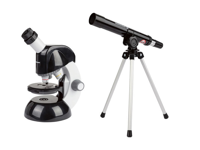 Ga naar volledige schermweergave: BRESSER Set van telescoop en microscoop - afbeelding 1