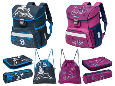 HERLITZ Schooltas met etui, pennenzak en sporttas
