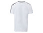 Wit Nike T-shirt met zwarte accenten.