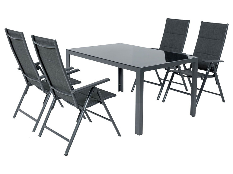 Ga naar volledige schermweergave: FLORABEST® 2 aluminium gevoerde standenstoelen - afbeelding 6