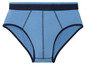 Blauwe onderbroek met donkerblauwe band