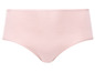 Een roze onderbroek met hoge taille.