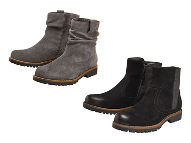 esmara® Lederen enkellaarsjes voor dames